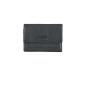 Preview: MIDI FLAP WALLET BLACK